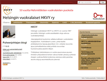 Tablet Screenshot of hkvy.fi